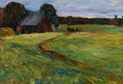 V. Kandinsky. Landscape by Wassily Kandinsky